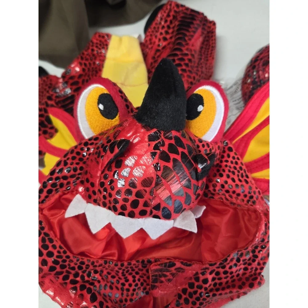 Sppoktacular Creations Baby Red Dragon Costume 6-12 Months New In Bag
